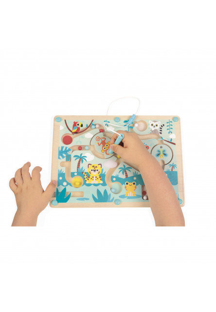 Tropik Magnetický labyrint s perom Džungľa