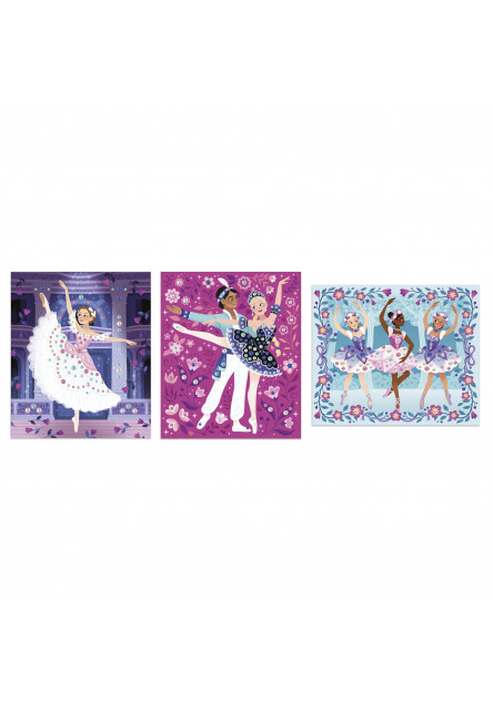 Atelier Kreatívna sada Mini Tanečníci Dekorovanie perlami