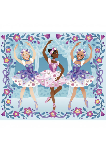 Atelier Kreatívna sada Mini Tanečníci Dekorovanie perlami