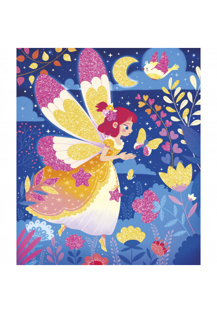 Atelier Kreatívna sada Mini Víly Trblietavé piesky