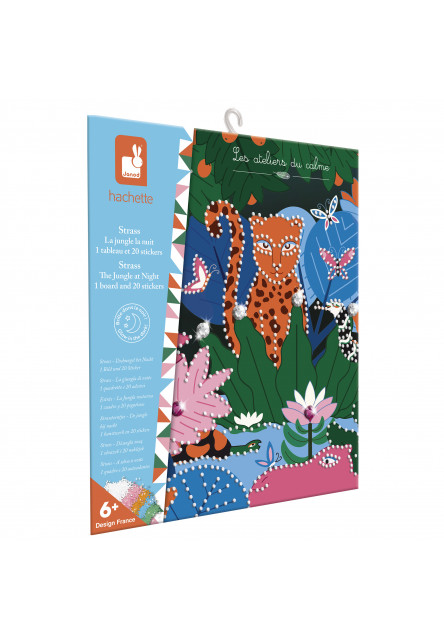 Atelier Kreatívna sada Mini Džungľa v noci Štrasové kamienky