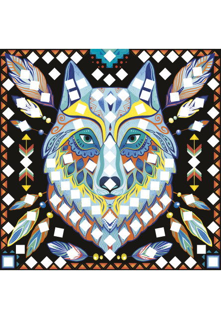 Atelier Kreatívna sada Maxi Mandaly pre priateľov Mozaika 8 ks