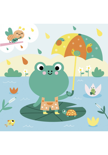 My arts&crafts Mini Zamatové omaľovánky Farma od 18 mesiacov