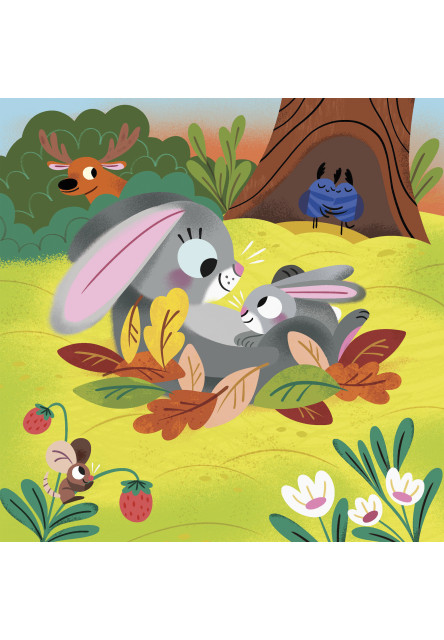 My arts&crafts Mini Zamatové omaľovánky Chutné zvieratká od 18 mesiacov