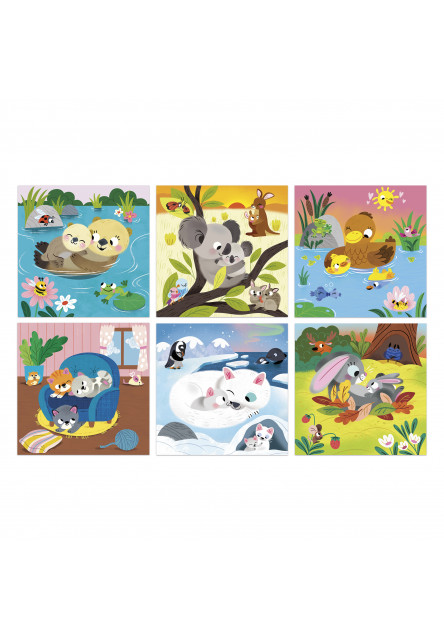 My arts&crafts Mini Zamatové omaľovánky Chutné zvieratká od 18 mesiacov