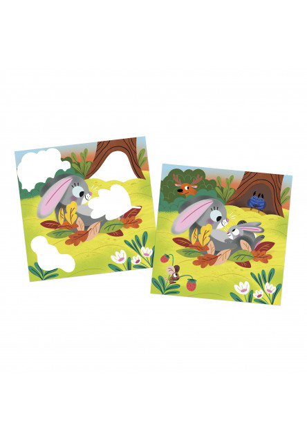 My arts&crafts Mini Zamatové omaľovánky Chutné zvieratká od 18 mesiacov