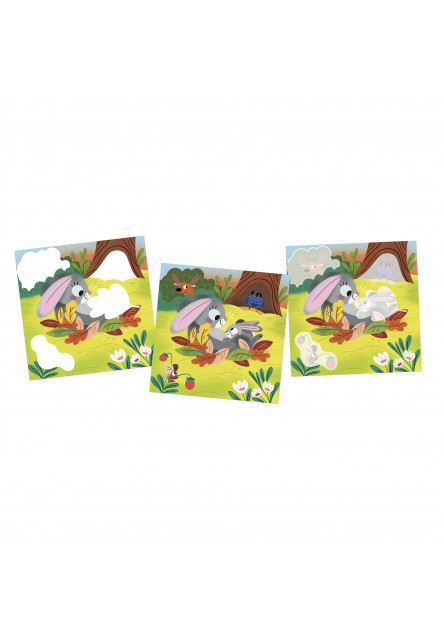 My arts&crafts Mini Zamatové omaľovánky Chutné zvieratká od 18 mesiacov