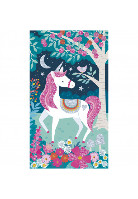 Atelier Kreatívna sada Midi Jednorožci Trblietavé piesky