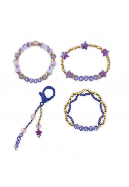 Atelier Sada Výroba šperkov Náramky Popstar 3 ks a doplnok od 7 rokov