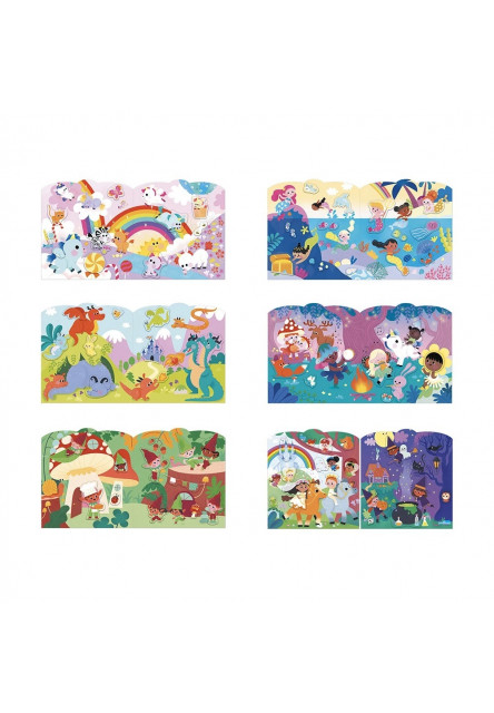 Stickers Samolepky Čarovné krajiny 70 ks