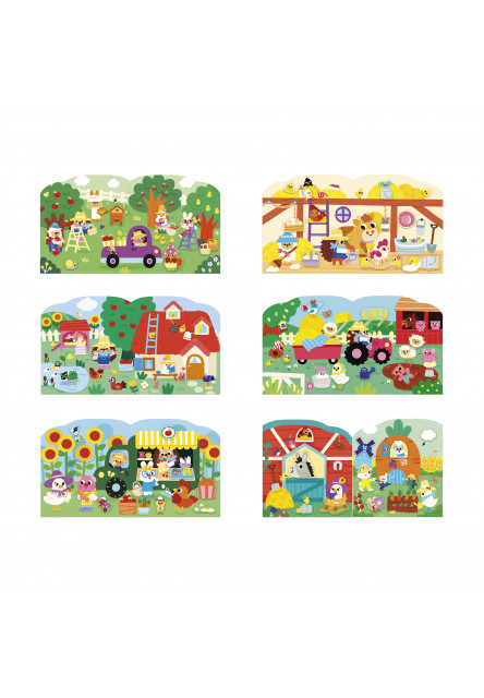 Stickers Samolepky Farma 70 ks