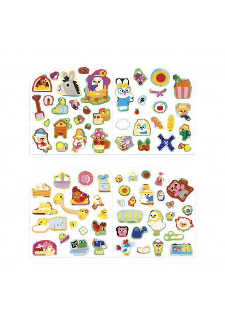 Stickers Samolepky Farma 70 ks