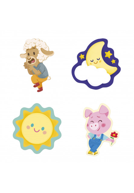 Stickers Samolepky Emócie 100 ks