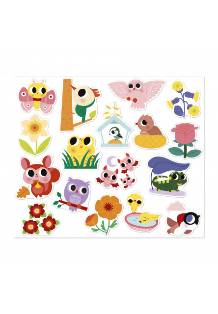 Stickers Samolepky Malé potvorky 100 ks