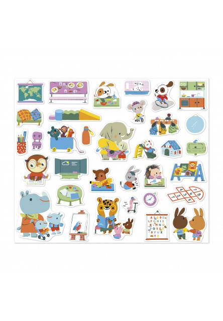 Stickers Samolepky Škôlka 200 ks