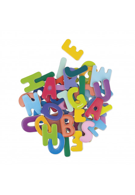 Magnetky na tabuľu Abeceda 52 ks