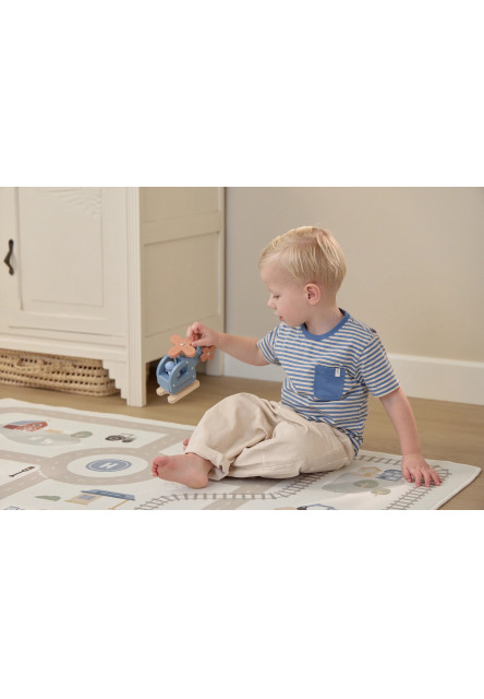 Helikoptéra drevená