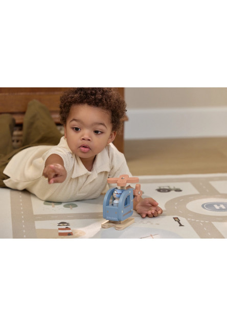 Helikoptéra drevená