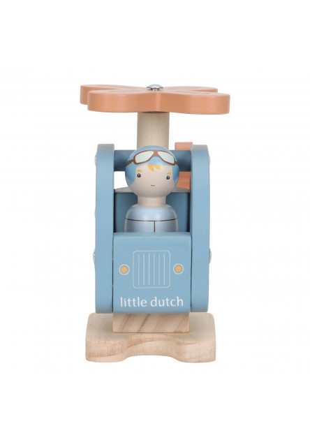 Helikoptéra drevená