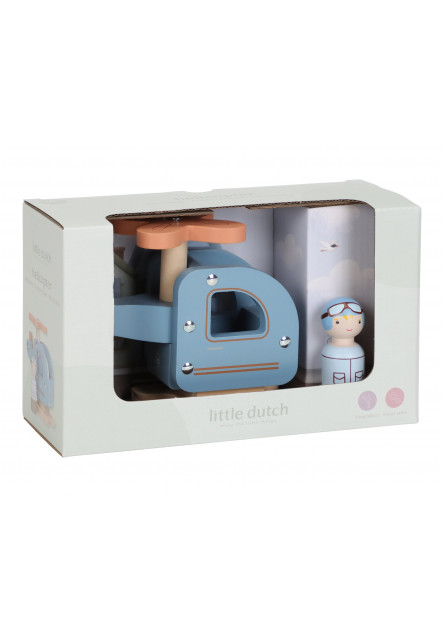 Helikoptéra drevená