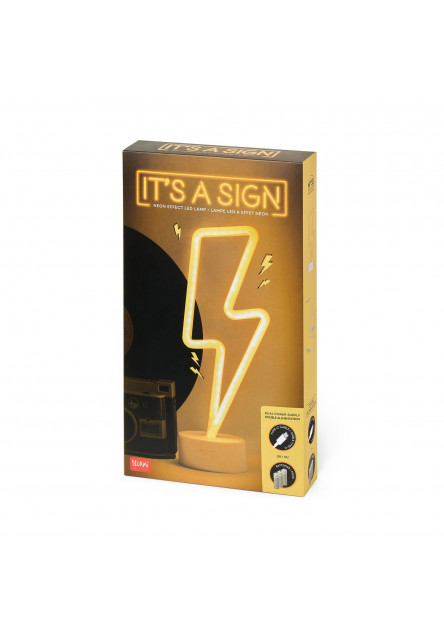 Dekoračné svetlo Legami It'S A Sign - Neon Effect Led Lamp - Flash