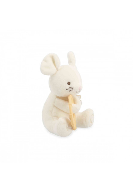 Grignoti Plyšová hračka pre bábätká s hryzátkom Myška