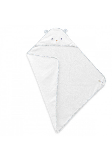 Petit Calme Kúpacia sada pre bábätká s osuškou a jemnou kefkou na česanie