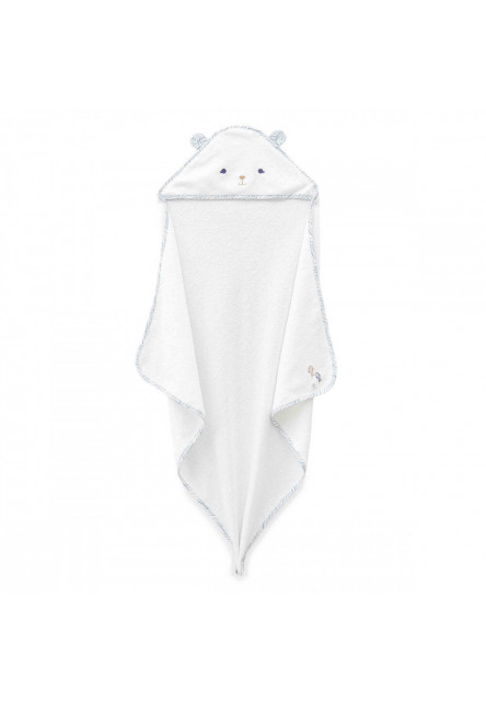 Petit Calme Kúpacia sada pre bábätká s osuškou a jemnou kefkou na česanie