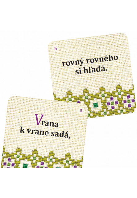 Vedomostné pexeso - Porekadlá