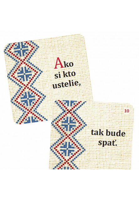 Vedomostné pexeso - Porekadlá