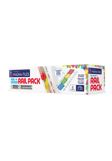 Magnetická stavebnica Rail Racers Rail Pack 8 dielov