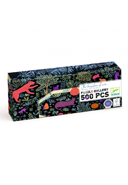 Puzzle Galéria Kráľovstvo mačiek 500 ks
