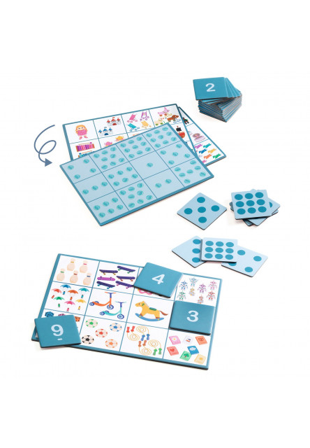 Hry na počítanie Numero Bingo