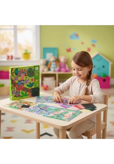 Penová mozaika Canopée Tvorba podľa čísiel