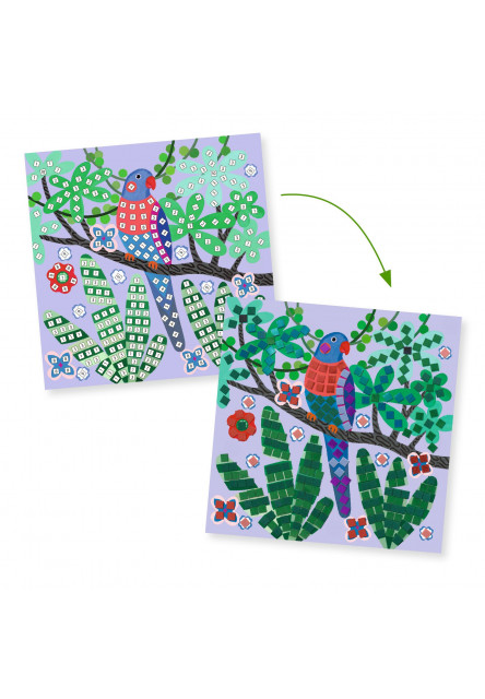 Penová mozaika Canopée Tvorba podľa čísiel