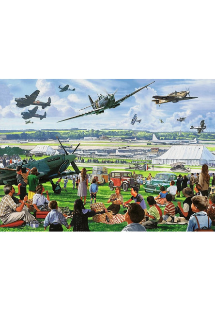 Trefl Puzzle 1000 Premium Plus Quality Tea Time Air Show