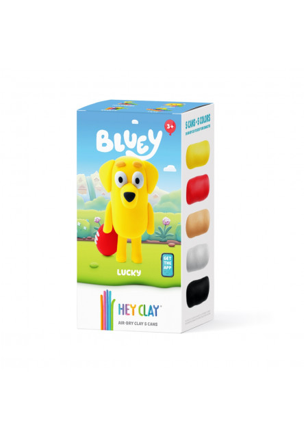 Hey Clay Bluey Lucky