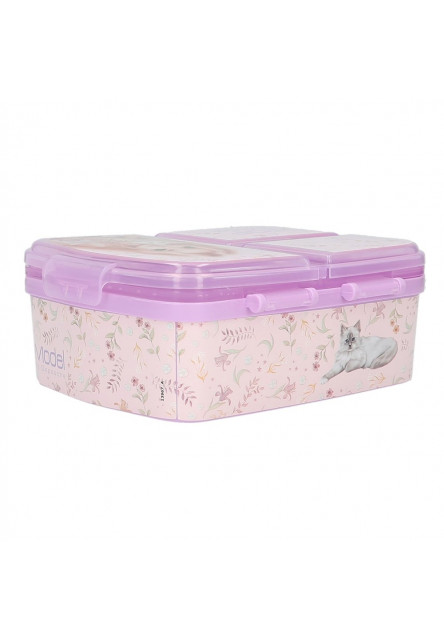 Desiatový box XL BLOOMING KITTY