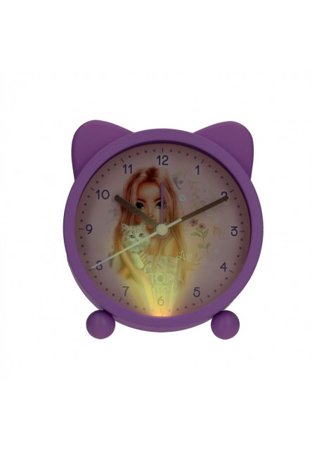 Budík BLOOMING KITTY