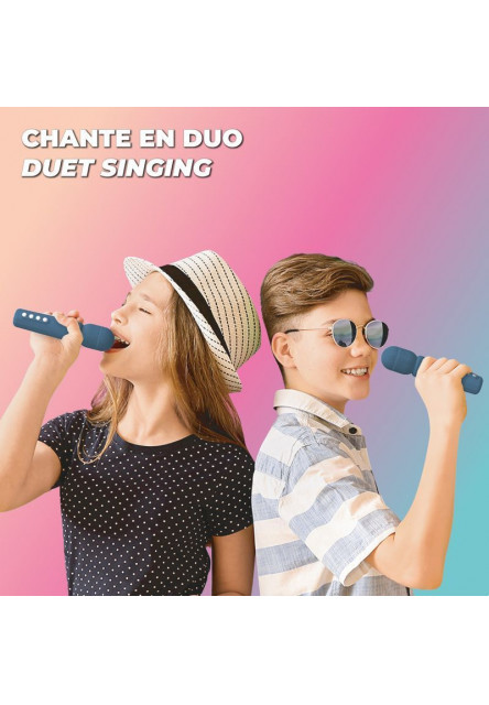 Súprava na karaoke MOB Singy Party - tmavo modrá