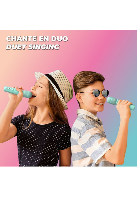 Súprava na karaoke MOB Singy Party - modrá