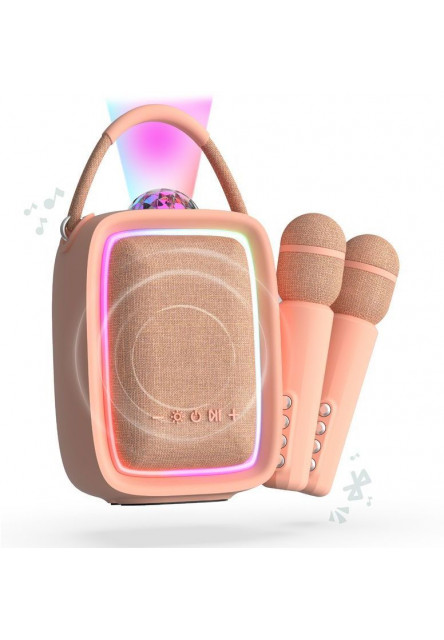 Súprava na karaoke MOB Singy Party - ružová