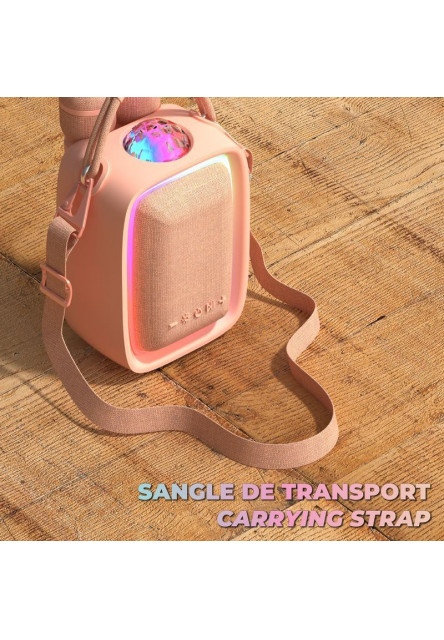 Súprava na karaoke MOB Singy Party - ružová