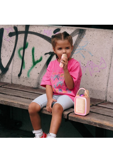 Súprava na karaoke MOB Singy Party - ružová