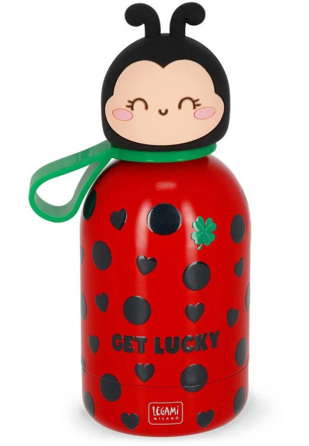 Fľaša Legami kids’ vacuum bottle - hot&cold bff ladybug - Lienka 310 ml