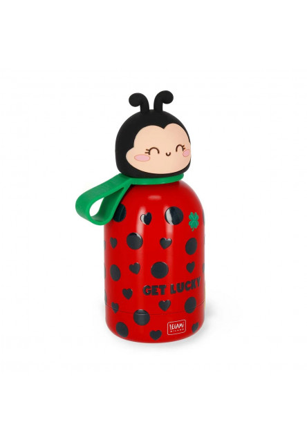 Fľaša Legami kids’ vacuum bottle - hot&cold bff ladybug - Lienka 310 ml