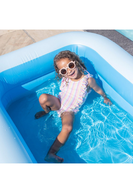 Nafukovací bazén obdĺžnik Modrý 211 cm