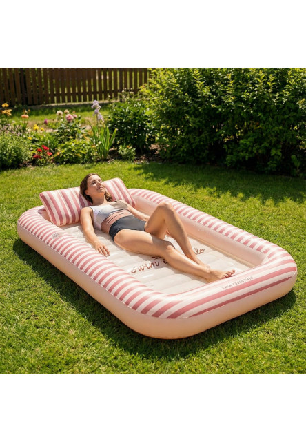 Nafukovacie ležadlo do bazéna obdĺžnik Saint Tropez 204 cm