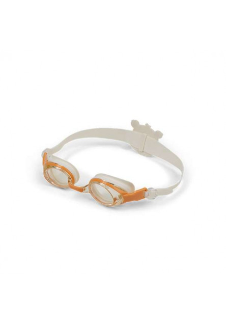 Plavecké okuliare pre deti Beige Leopard