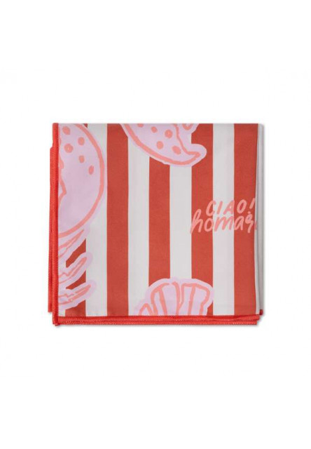 Plážový uterák z mikrovlákna Homár 180 x 90 cm